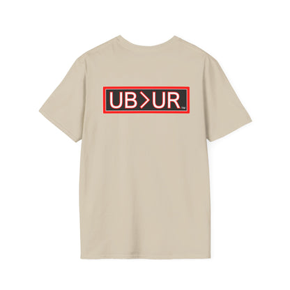 CHOSEN Softstyle T-Shirt with UB>UR logo in the back.