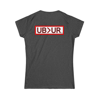 FAVORED- Women's Comfy crewneck T-Shirt-UB>UR in the back