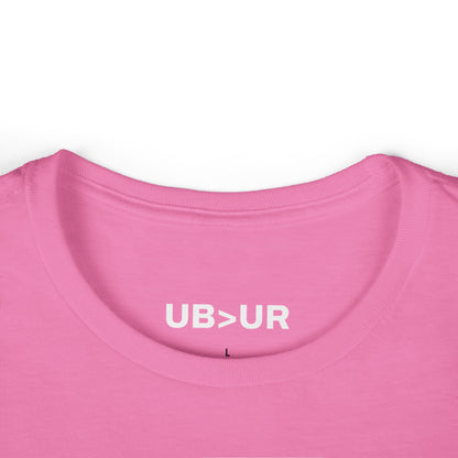 FAVORED- Women's Comfy crewneck T-Shirt-UB>UR in the back