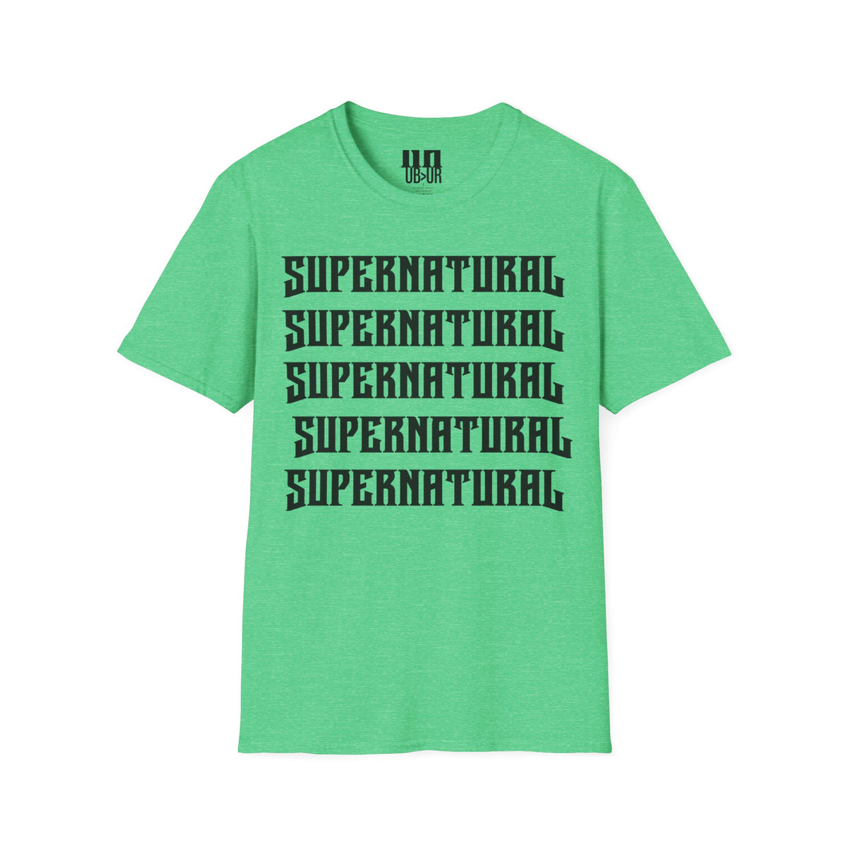 SUPERNATURAL-Unisex Softstyle T-Shirt-UB>UR on the back