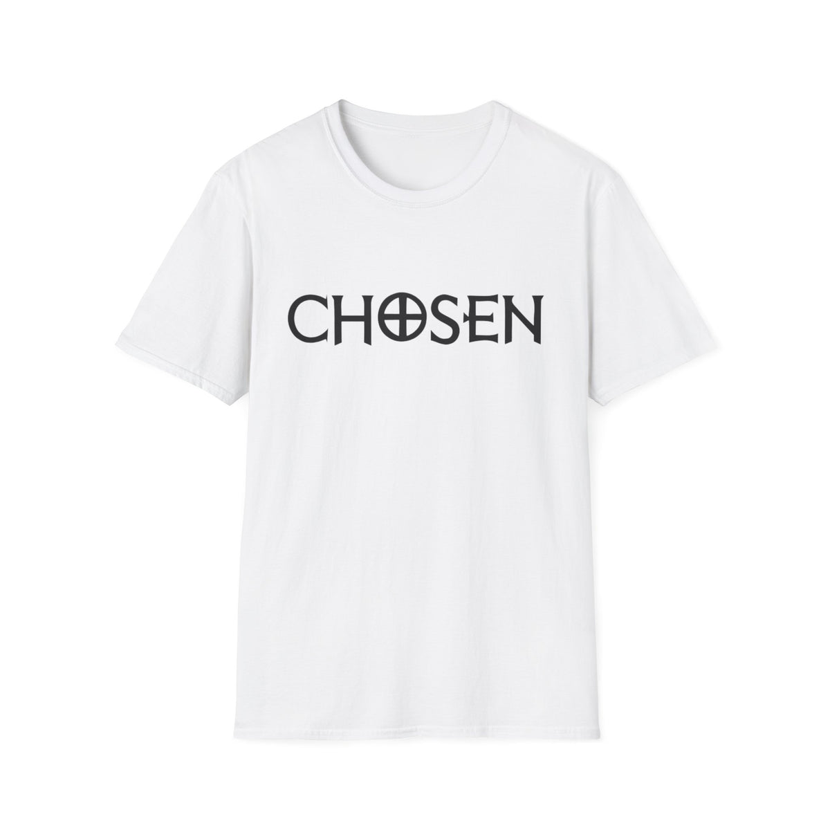 CHOSEN Softstyle T-Shirt with UB>UR logo in the back.