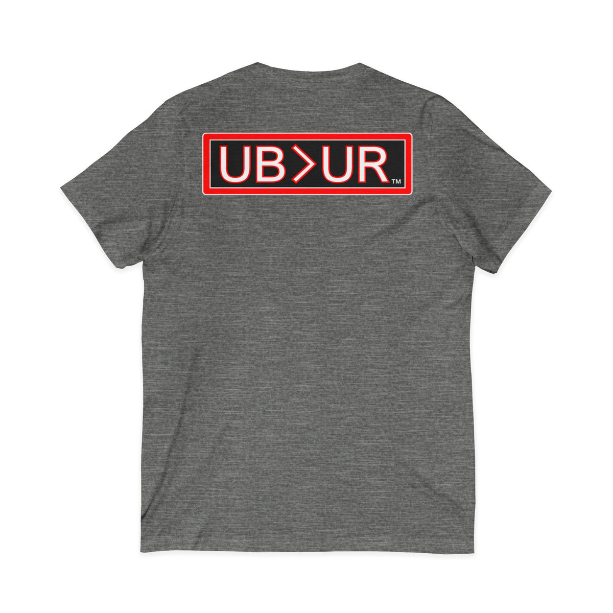 UB>UR- Unisex Jersey Short Sleeve V-Neck Tee