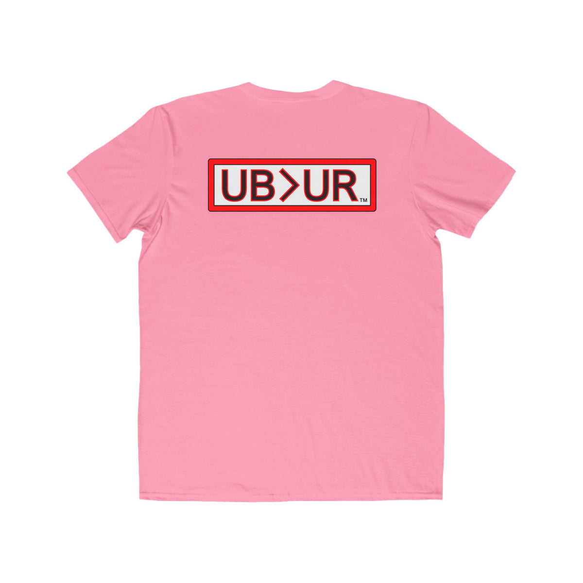 Improving-Men's Crewneck T-shirt with UB>UR logo in the back