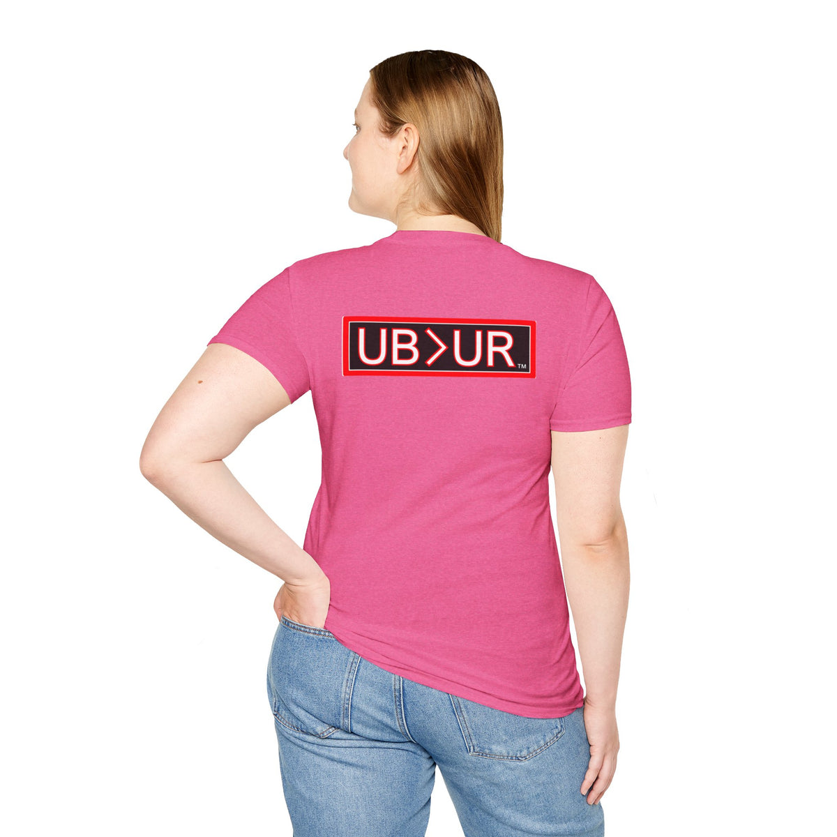 CHOSEN Softstyle T-Shirt with UB>UR logo in the back.