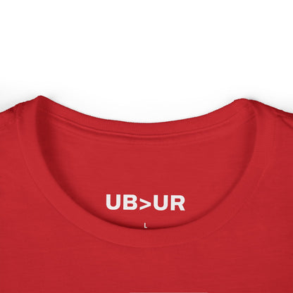 FAVORED- Women's Comfy crewneck T-Shirt-UB>UR in the back