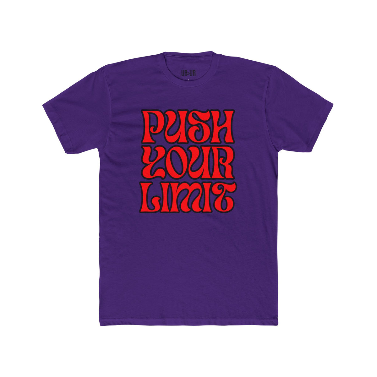 Push Your Limit- Unisex Cotton Crew Tee
