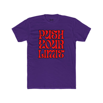 Push Your Limit- Unisex Cotton Crew Tee