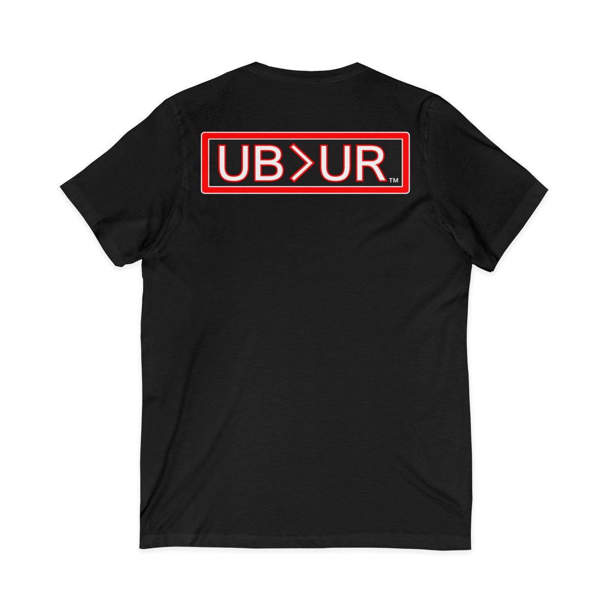 UB>UR- Unisex Jersey Short Sleeve V-Neck Tee