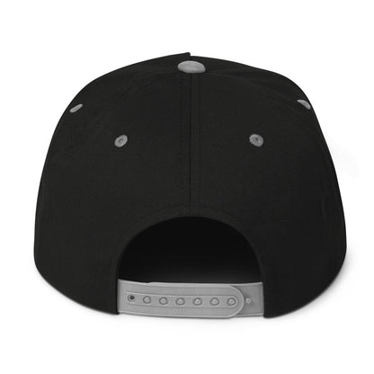 UR>UR-Flat Bill Cap with Red n White lettering