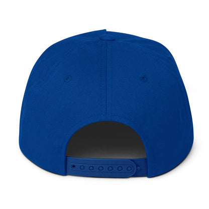 UR>UR-Flat Bill Cap with Red n White lettering